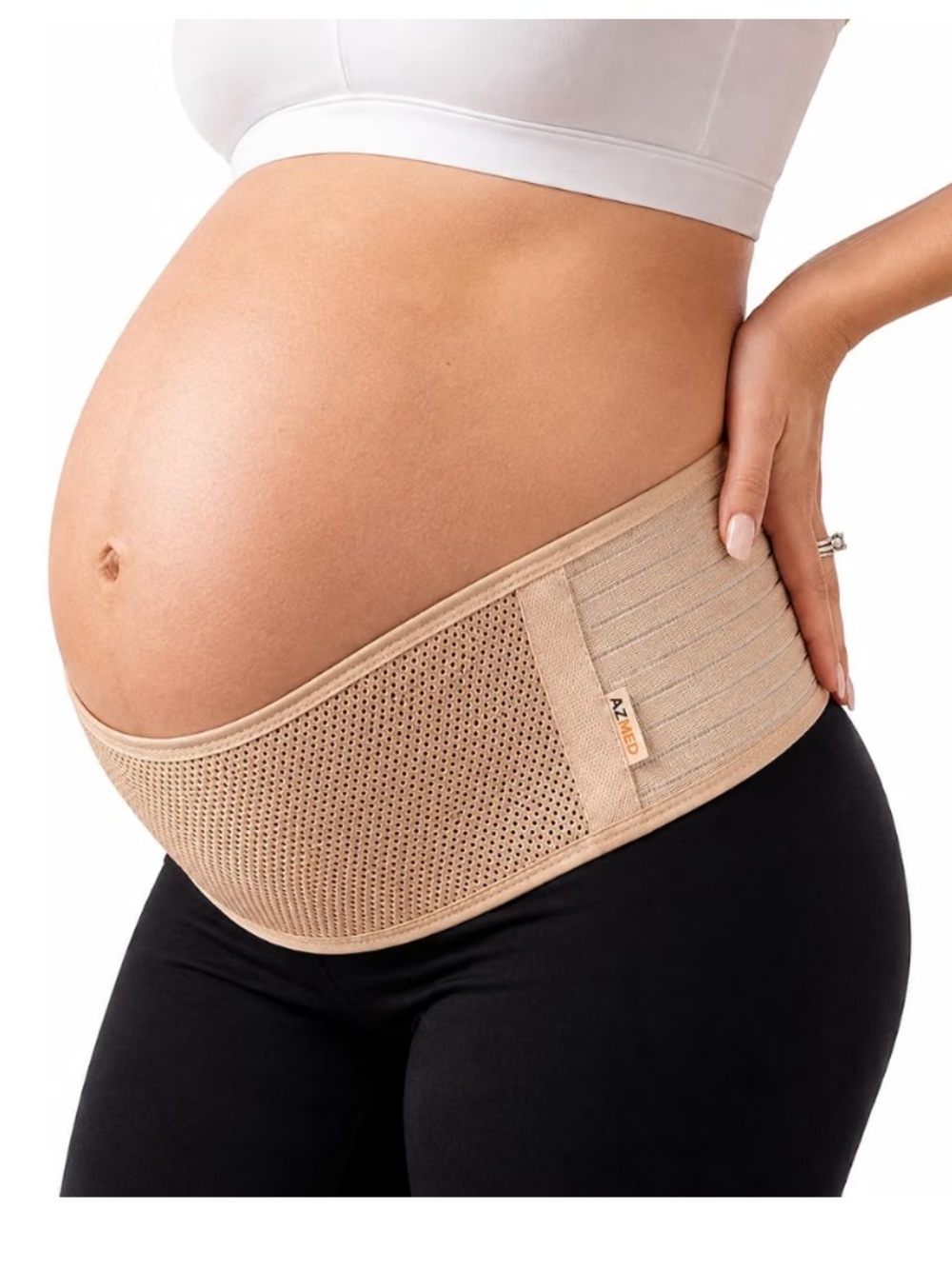AZ MED Maternity Belly Band Pregnancy Support Pelvic and Back Support